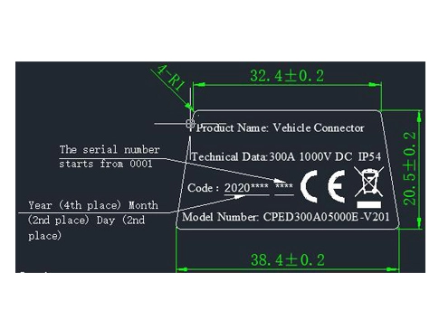 DC車両Connector-CCS2(300A) の詳細